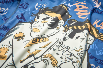 BJJ RASHGUARD HADAKAJIME MANICHE LUNGHE