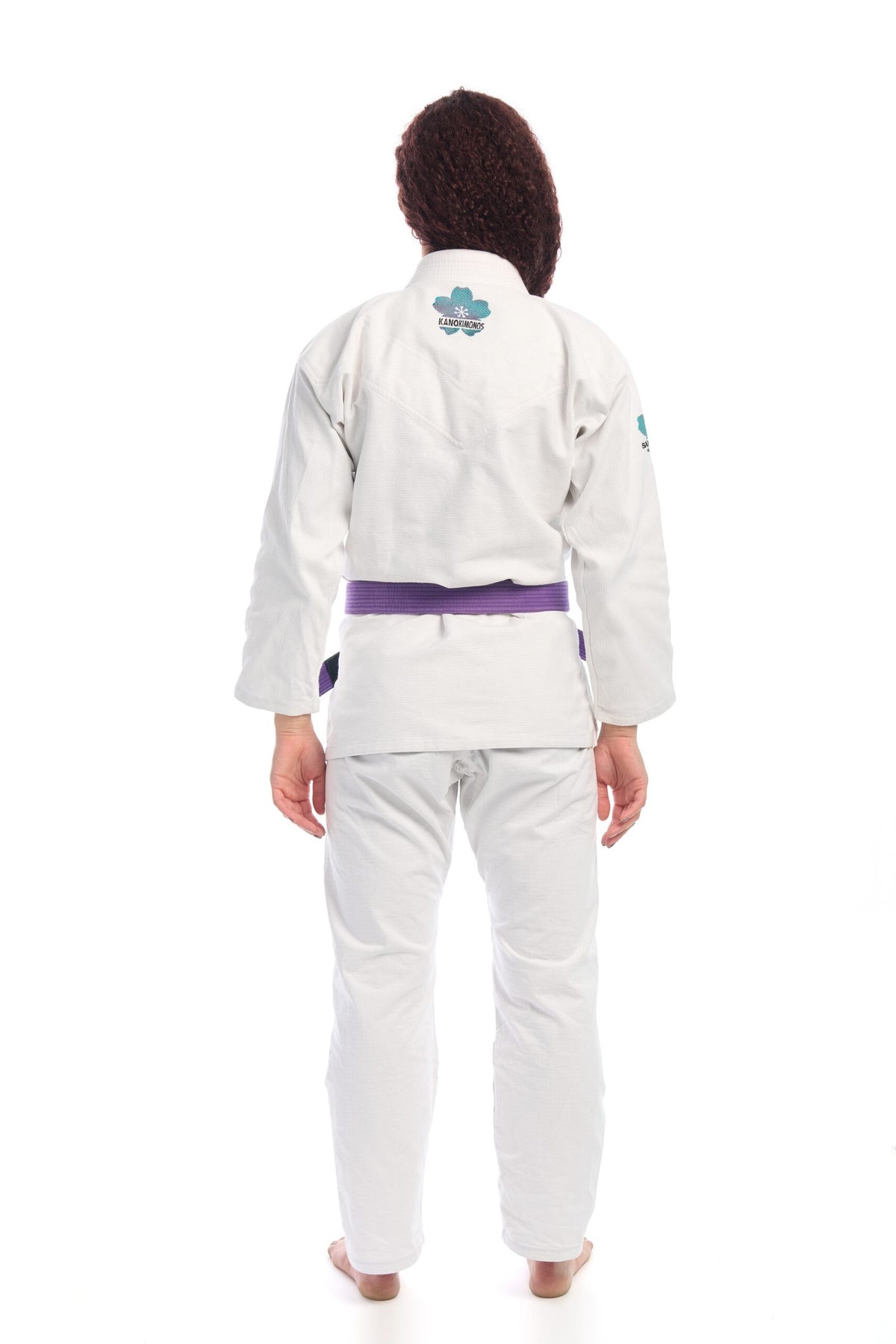 BJJ KIMONO DONNA SAKURA SKY BIANCO