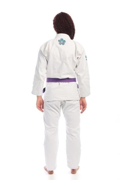 BJJ KIMONO DONNA SAKURA SKY BIANCO