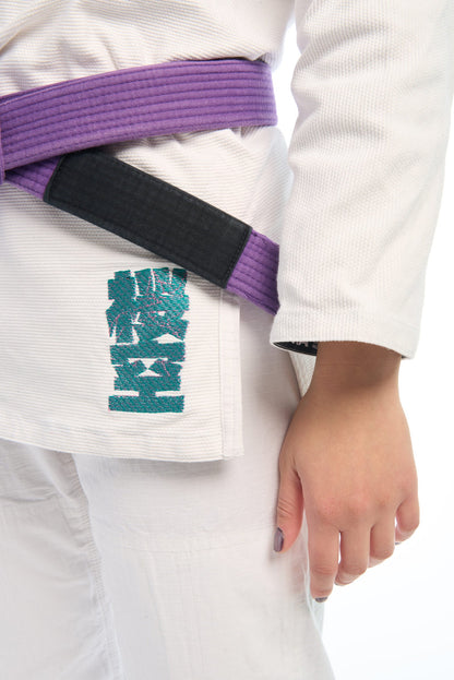 BJJ KIMONO DONNA SAKURA SKY BIANCO