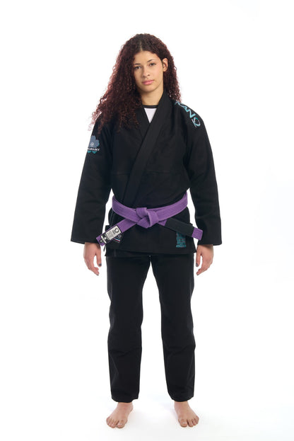 BJJ KIMONO FEMALE SAKURA SKY BLACK