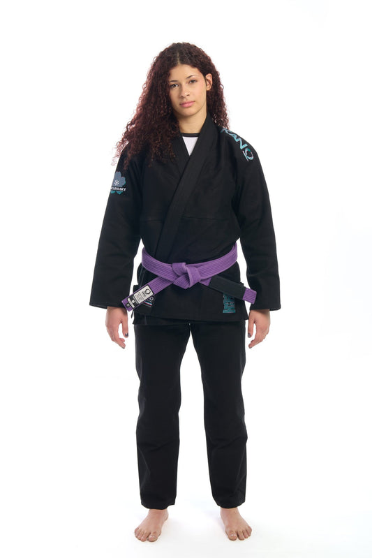 BJJ KIMONO FEMALE SAKURA SKY BLACK
