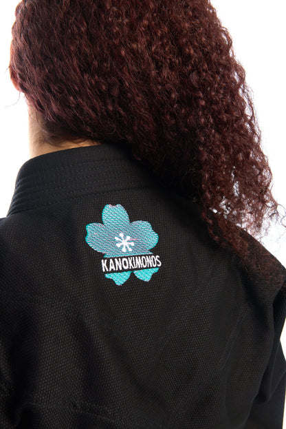 BJJ KIMONO DONNA SAKURA SKY NERO