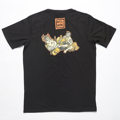 T-SHIRT KANO ASHIGARAMI FLASH JAPAN BLACK