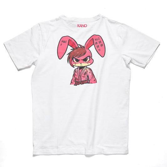 T-SHIRT KANO KILLER BUNNY WHITE