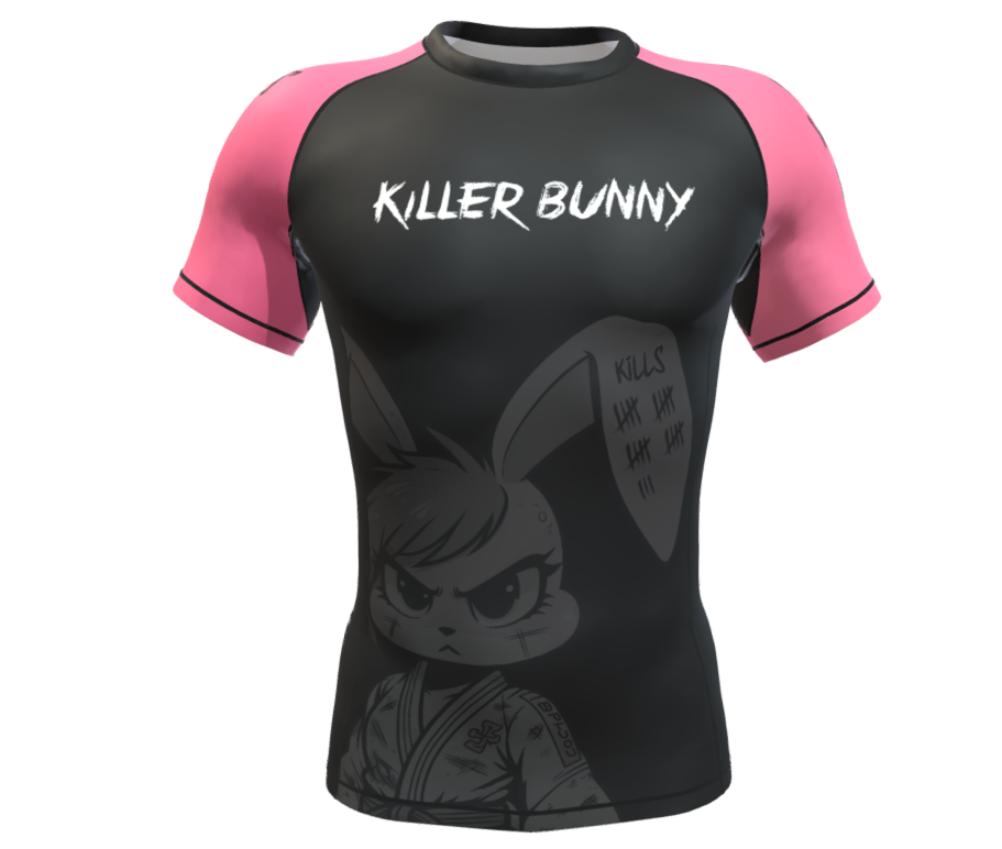 BJJ RASHGUARD KILLER BUNNY SHORT SLEEVES