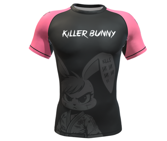 BJJ RASHGUARD KILLER BUNNY SHORT SLEEVES