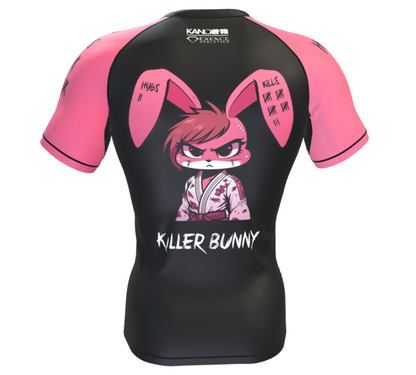 BJJ RASHGUARD KILLER BUNNY MANICHE CORTE