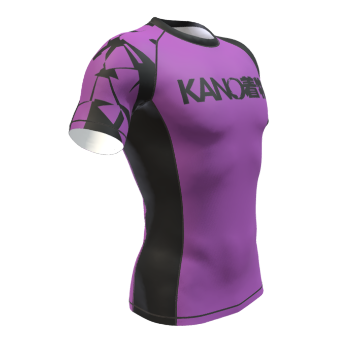 BJJ RASHGUARD COMPETITION 2026 CINTURA VIOLA