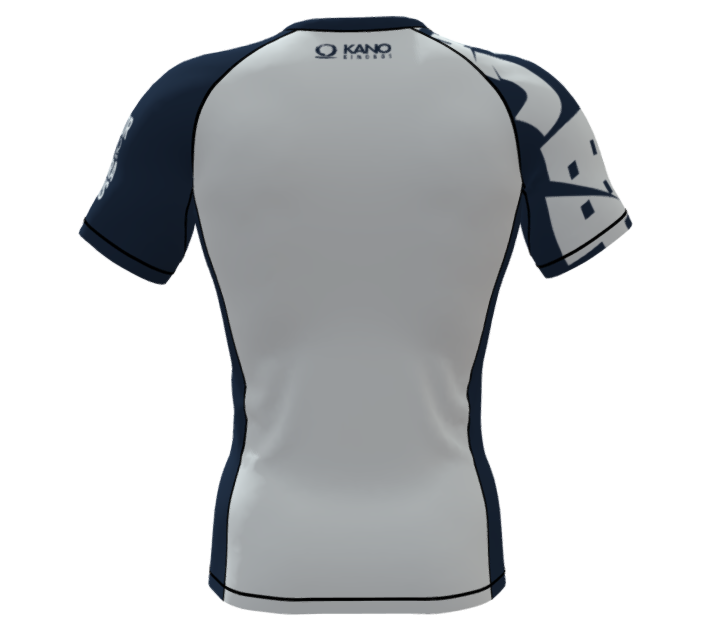 BJJ RASHGUARD KANJI BLU NAVY