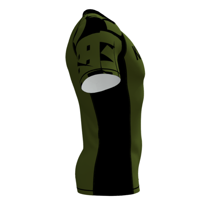BJJ RASHGUARD KANJI OLIVA