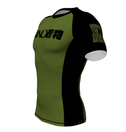BJJ RASHGUARD KANJI OLIVA