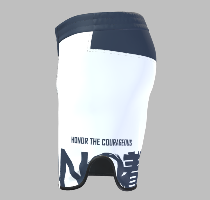 BJJ / MMA FIGHTSHORTS KANJI NAVY