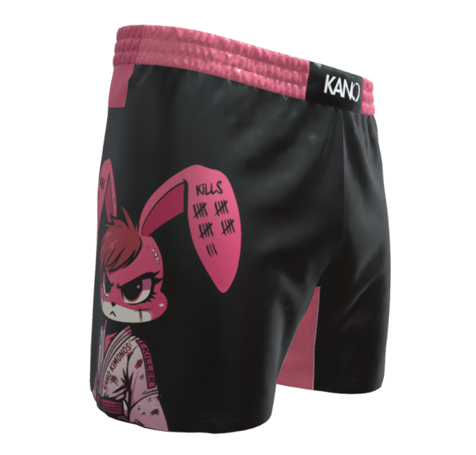 BJJ / MMA FIGHTSHORTS short versione KILLER BUNNY