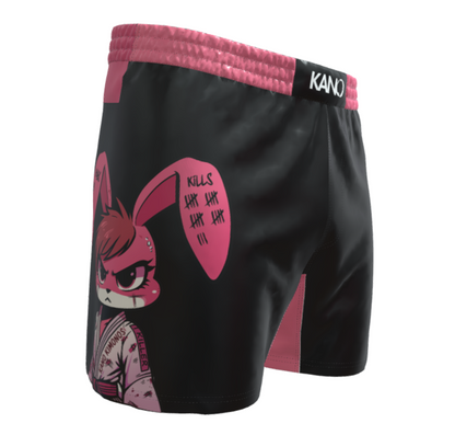 BJJ / MMA FIGHTSHORTS short versione KILLER BUNNY