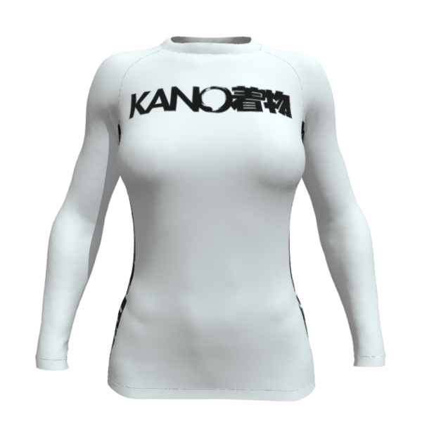BJJ RASHGUARD FEMALE COMPETITION BLACK BELT LONG SLEEVES