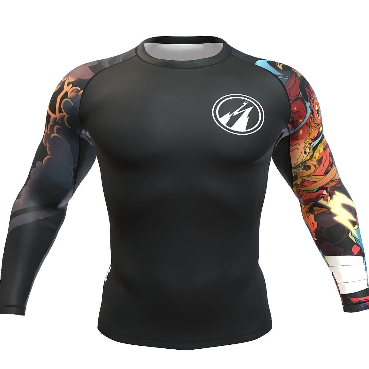 BJJ RASHGUARD ARASHI 2.0 MANICHE LUNGHE
