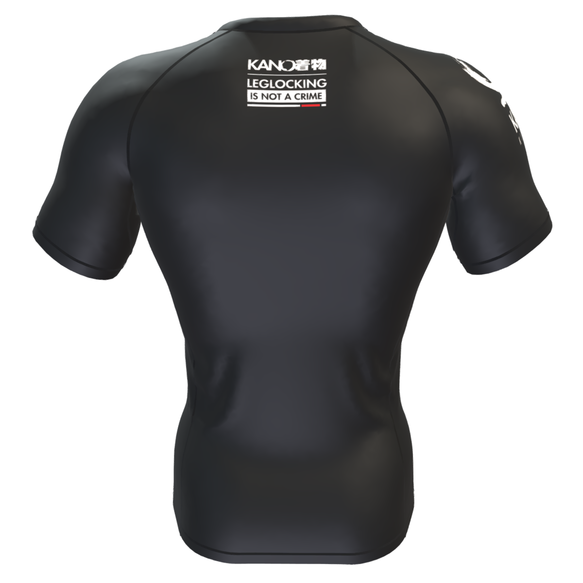 BJJ RASHGUARD LEGLOCKING MANICHE CORTE