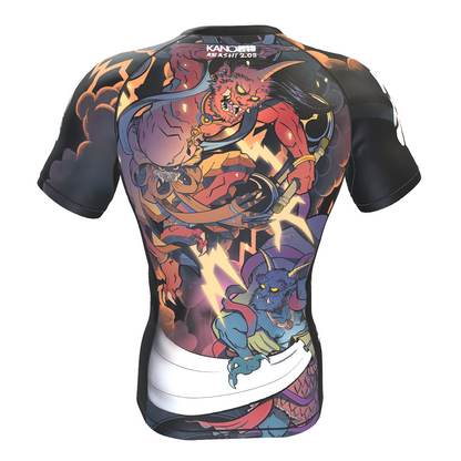 BJJ RASHGUARD ARASHI 2.0 SHORT SLEEVES