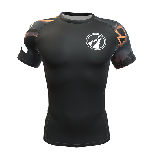 BJJ RASHGUARD ARASHI 2.0 SHORT SLEEVES