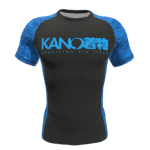 RASHGUARD SHORT SLEEVES BLUE BELT